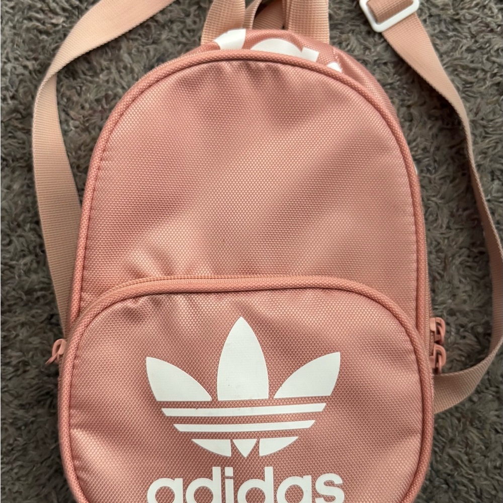Adidas Light Rose Gold Mini Backpack